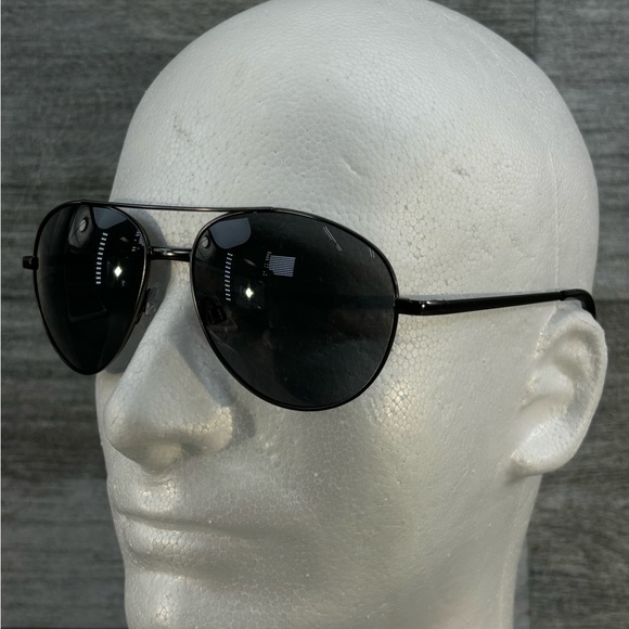 Governor FWG DG0822 Aviator Pilot Sunglasses Gunmetal Gray Smoke Lens - Picture 1 of 16